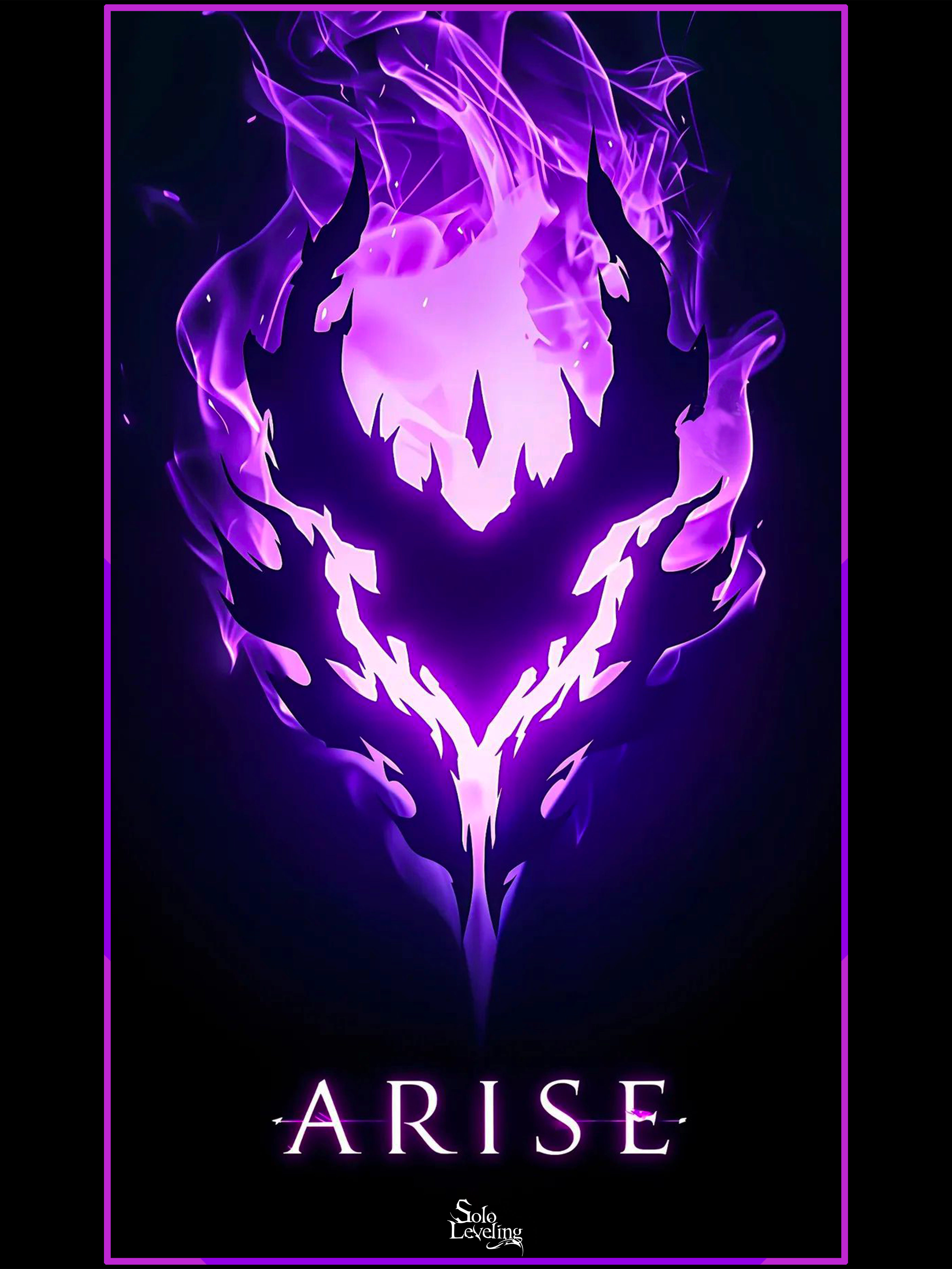 T-Shirt Solo Leveling #2 - Nera 200g