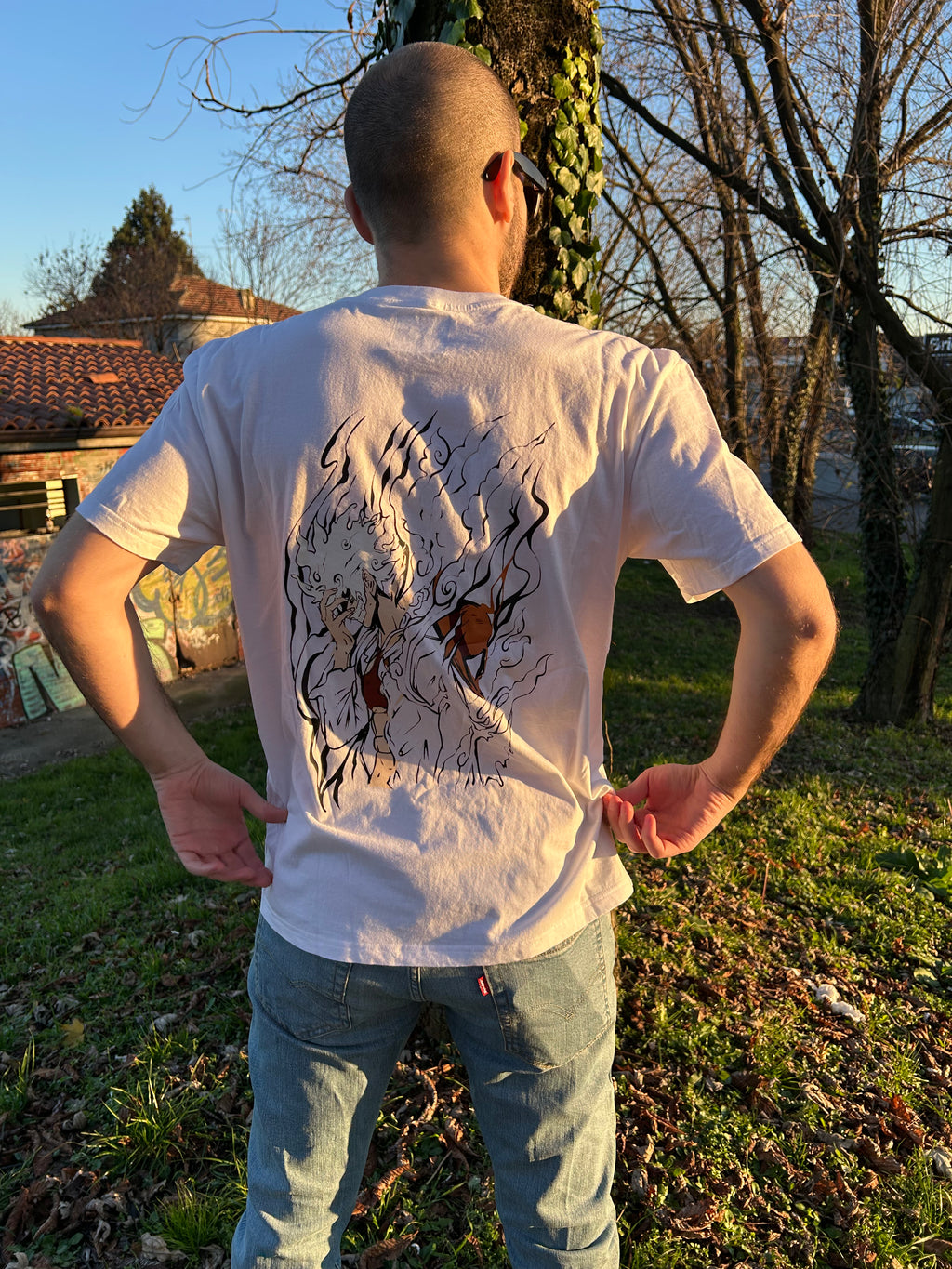 T-Shirt Luffy #2 - One Piece - Bianca 200g