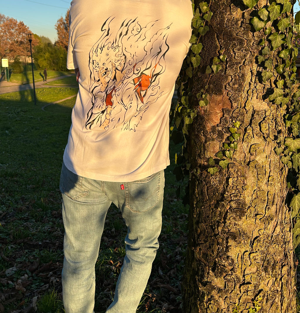 T-Shirt Luffy #2 - One Piece - Bianca 200g