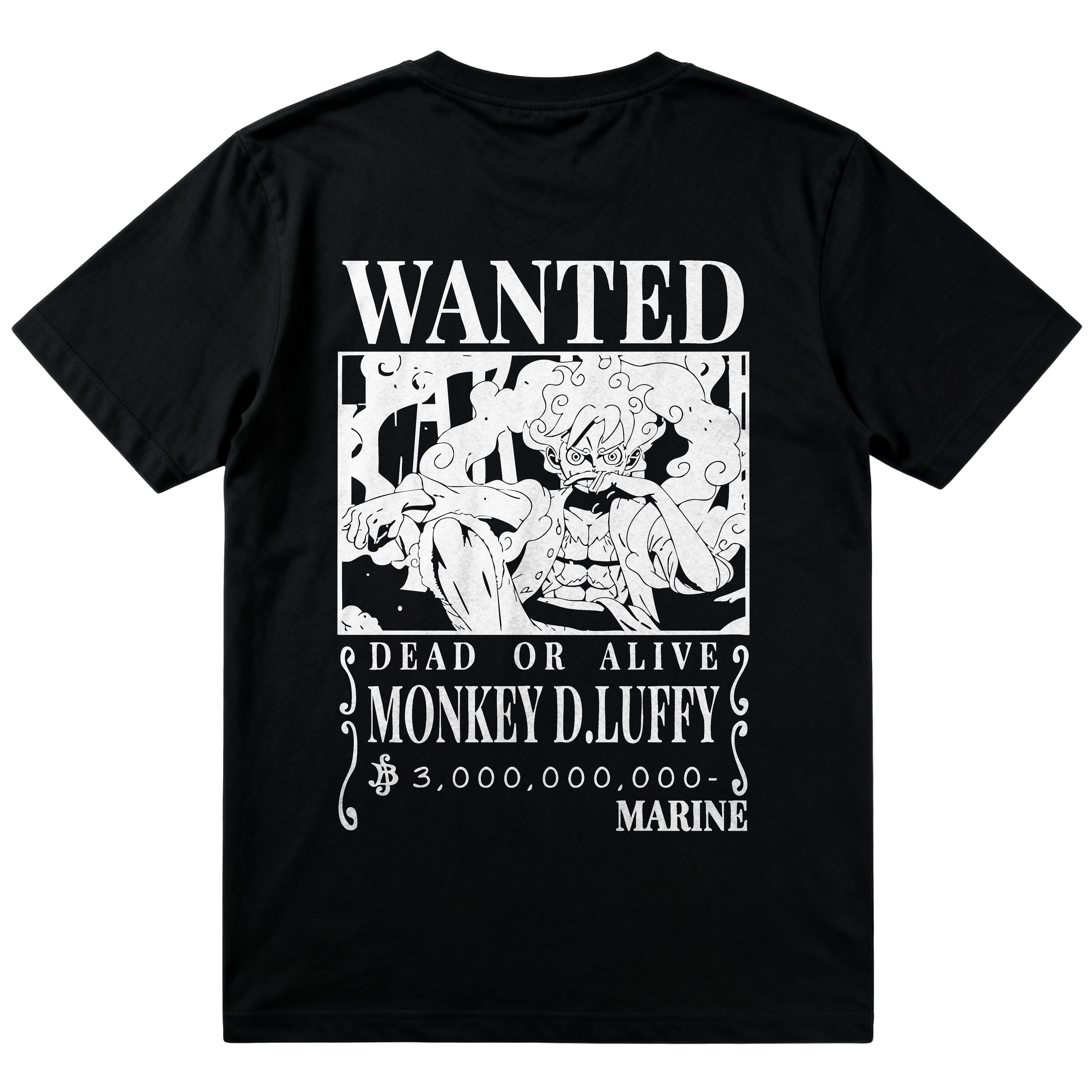T-Shirt Luffy #1 - One Piece - Nero 200g