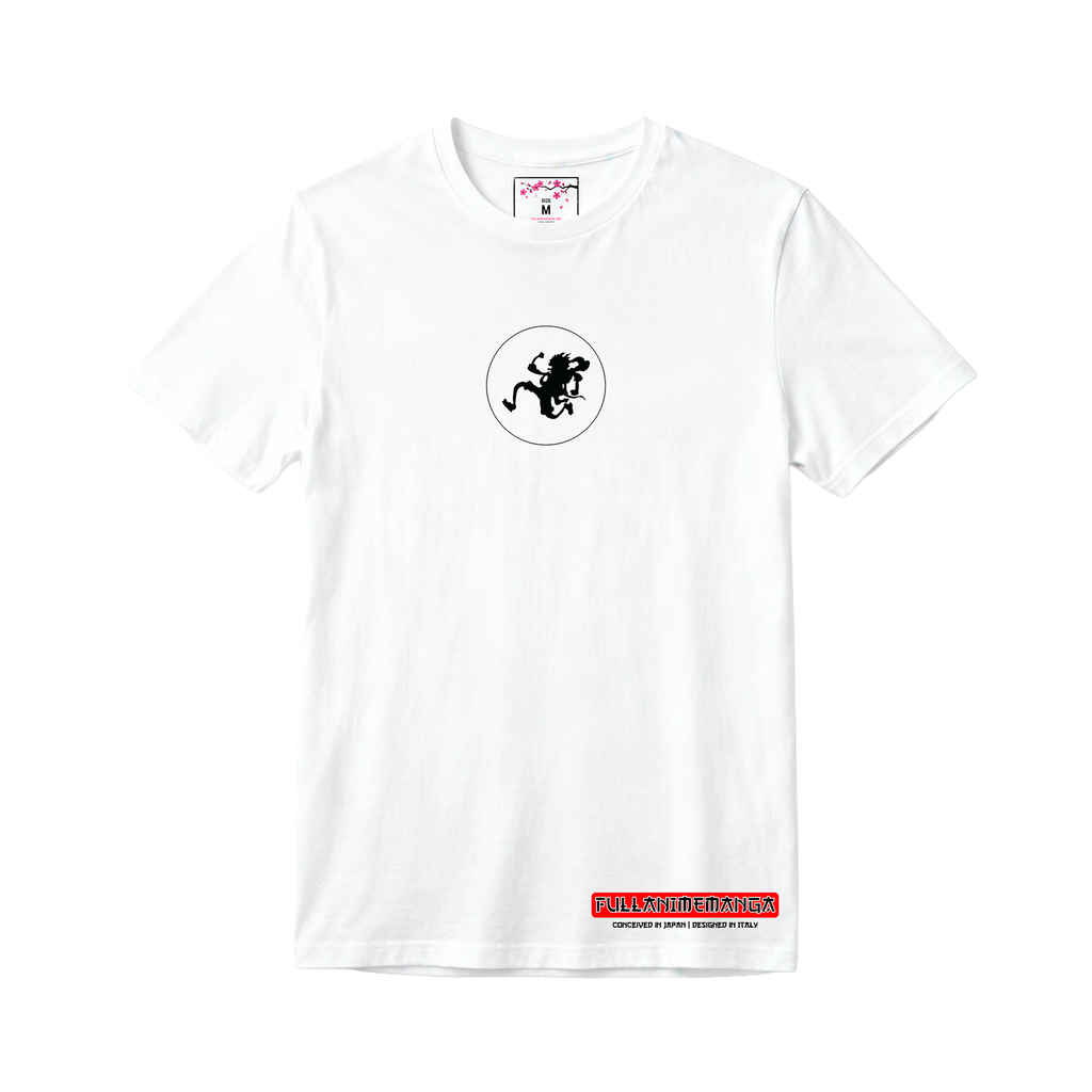 T-Shirt Luffy #3 - One Piece - Bianca 200g