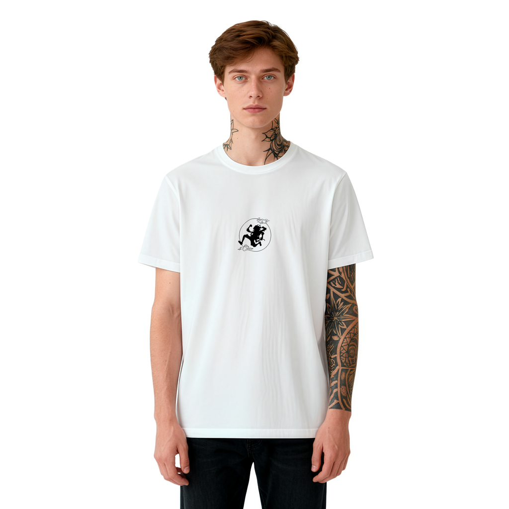 T-Shirt Luffy #3 - One Piece - Bianca 200g