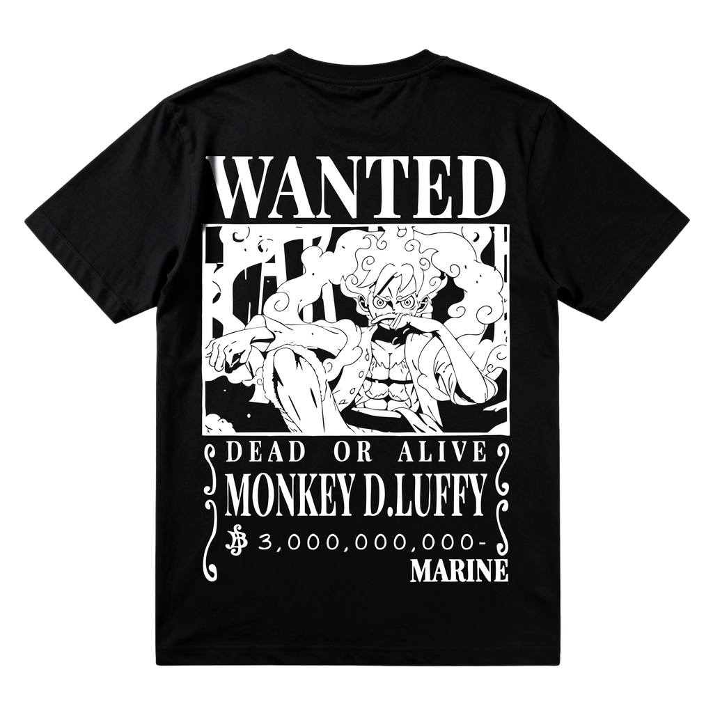 Luffy #1 T-Shirt - One Piece - Schwarz 200 g