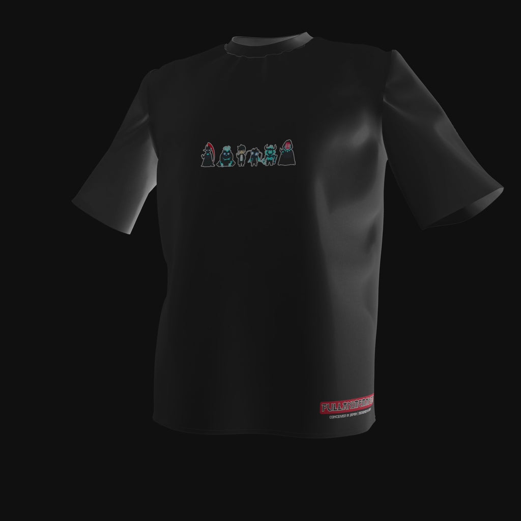 T-Shirt Solo Leveling #3 - Nera 200g