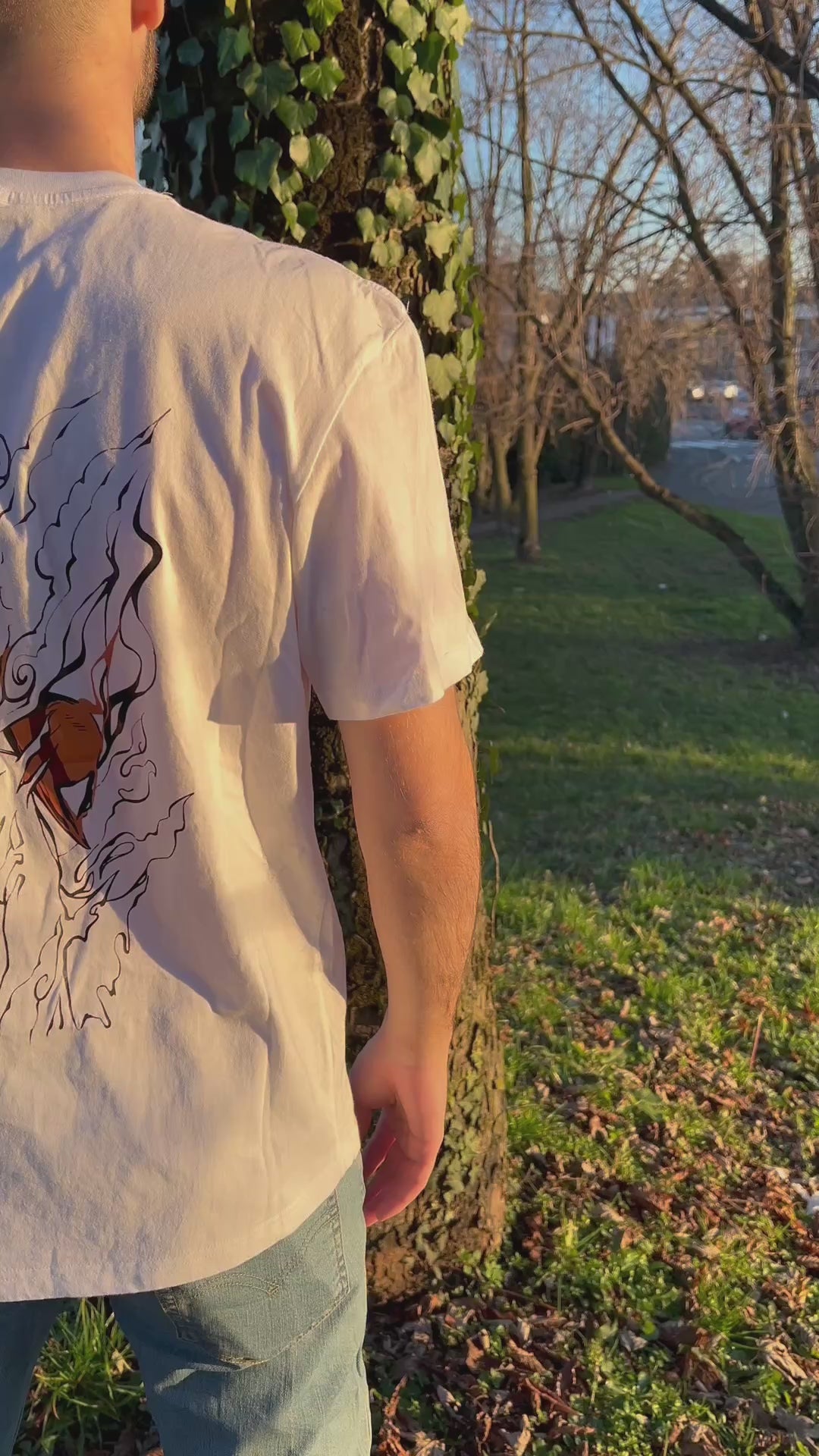 T-Shirt Luffy #2 - One Piece - Bianca 200g