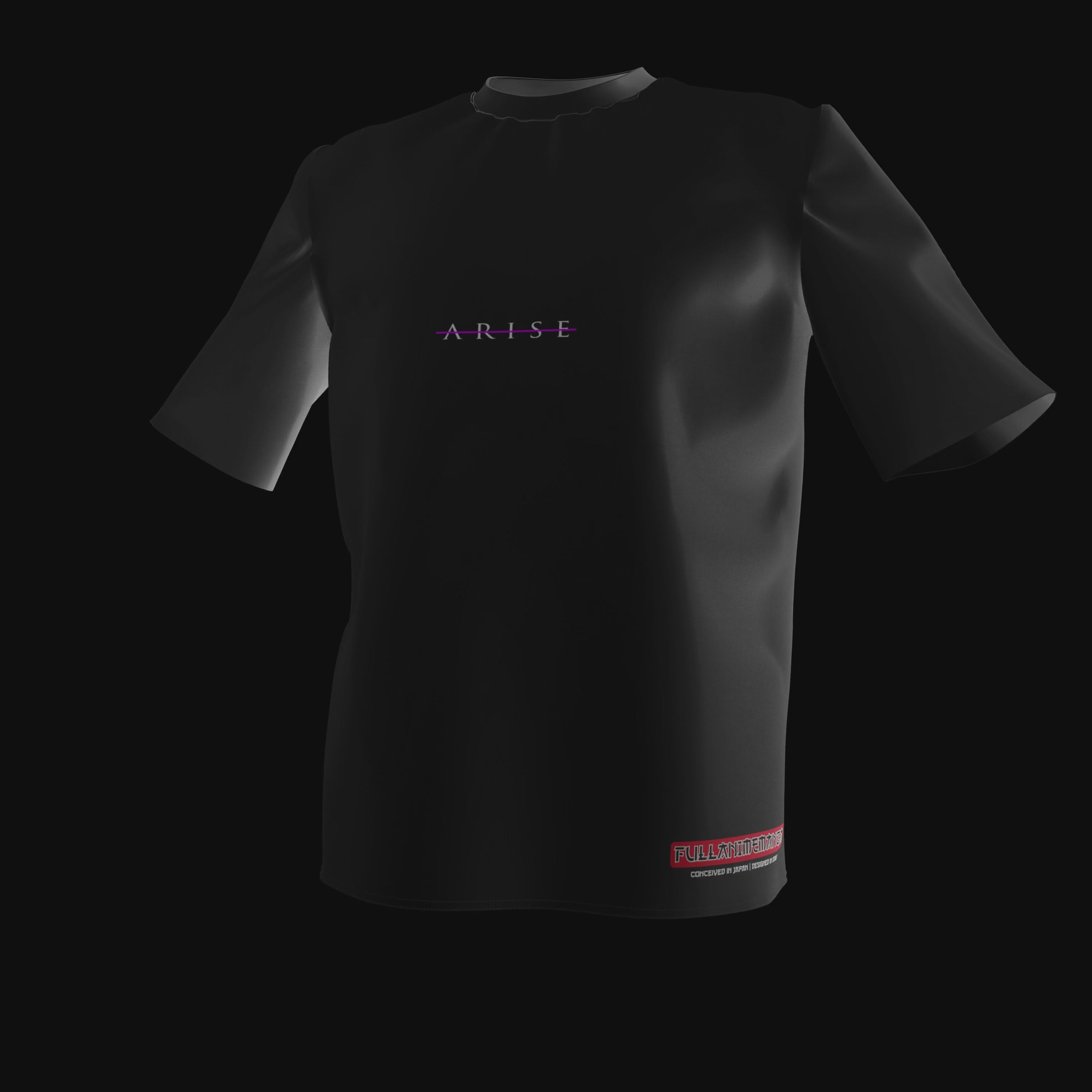 T-Shirt Solo Leveling #2 - Nera 200g