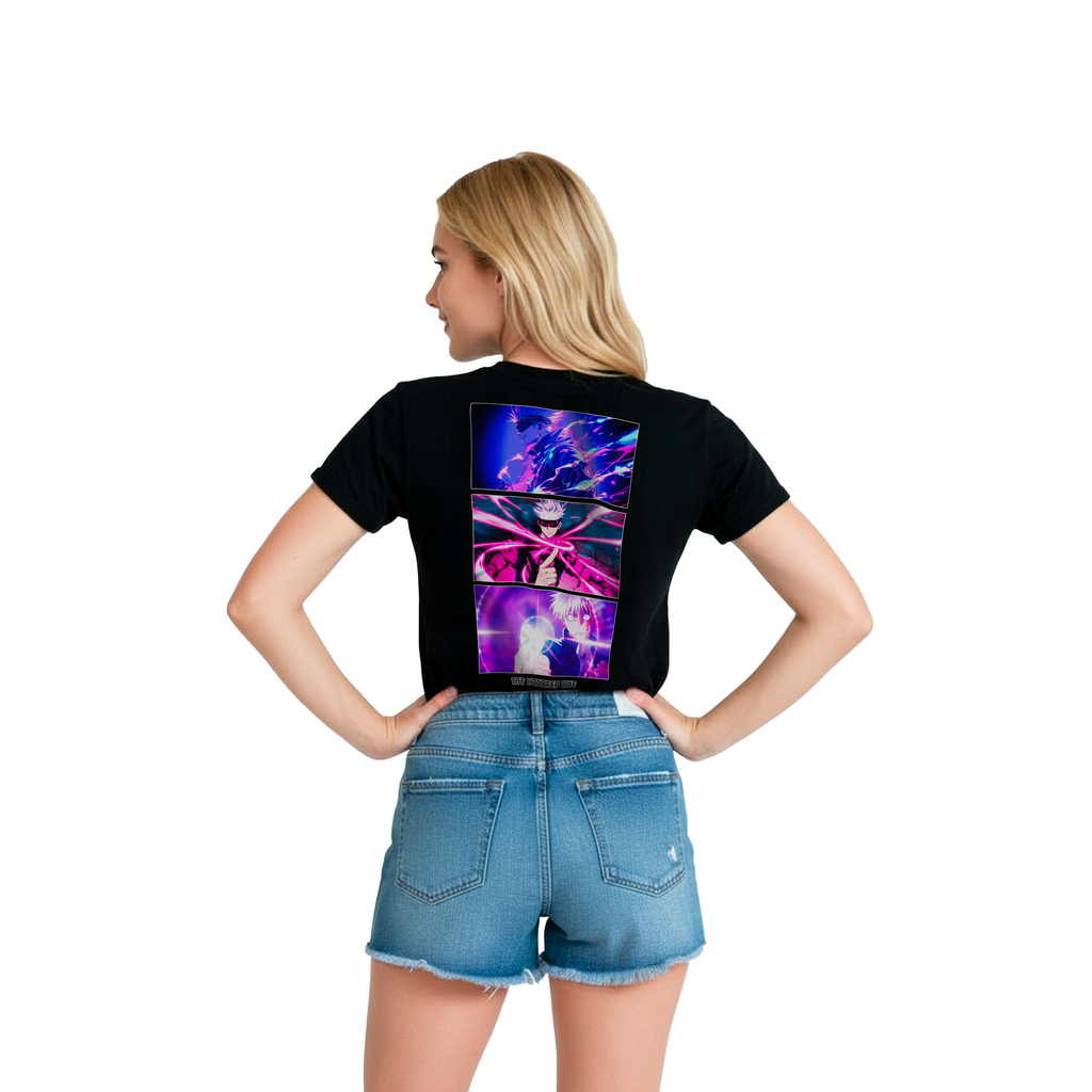 T-Shirt Satoru Gojo #2 - Jujutsu Kaisen - Nera 200g