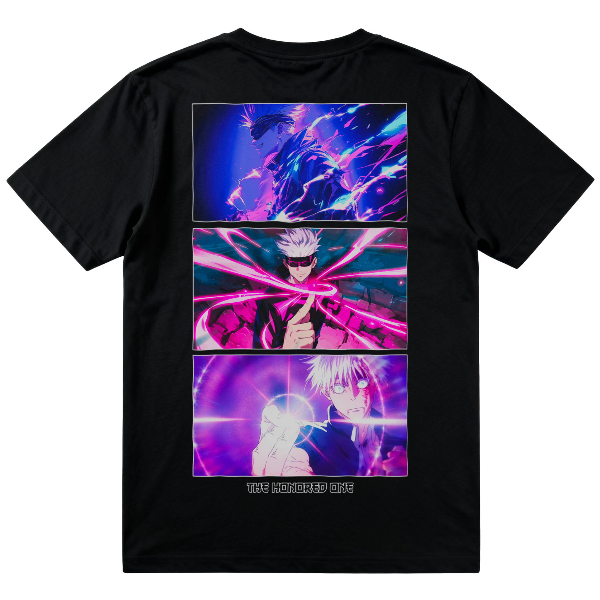 T-Shirt Satoru Gojo #2 - Jujutsu Kaisen - Nera 200g