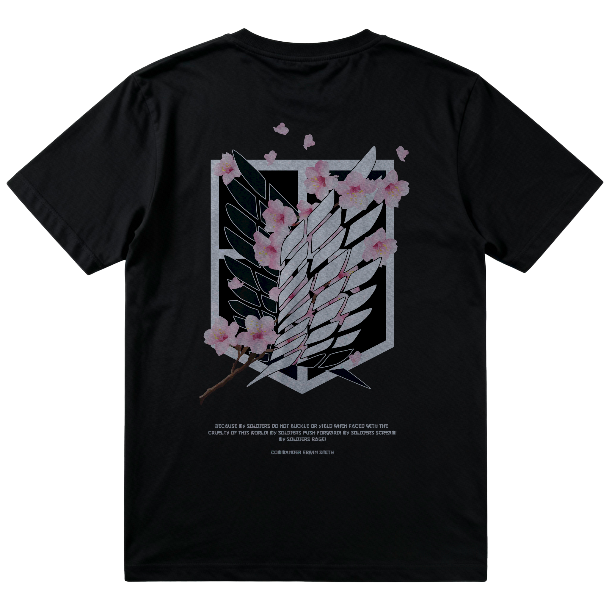 T-Shirt Attack On Titan #1 - Nera 200g