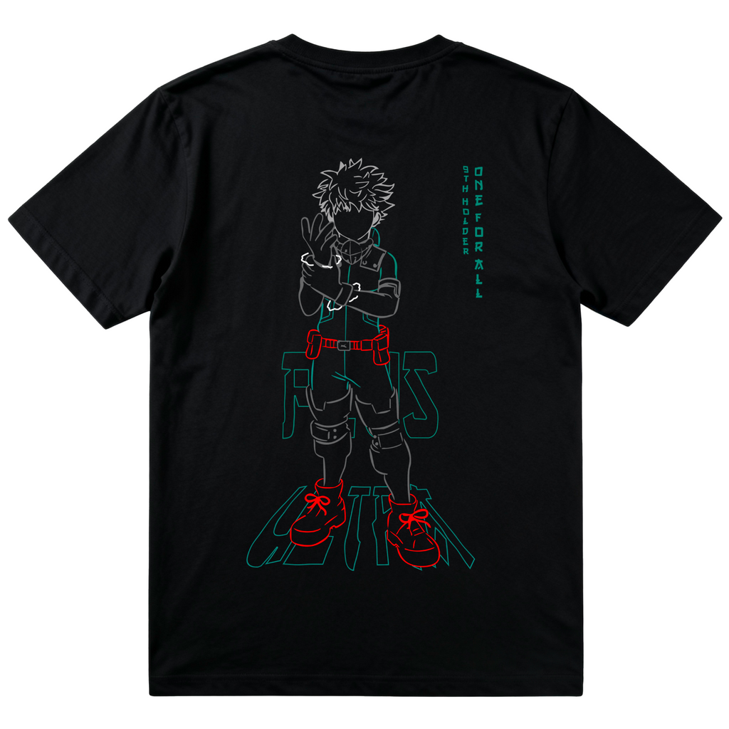 T-Shirt My Hero Academia #1 - Nera 200g