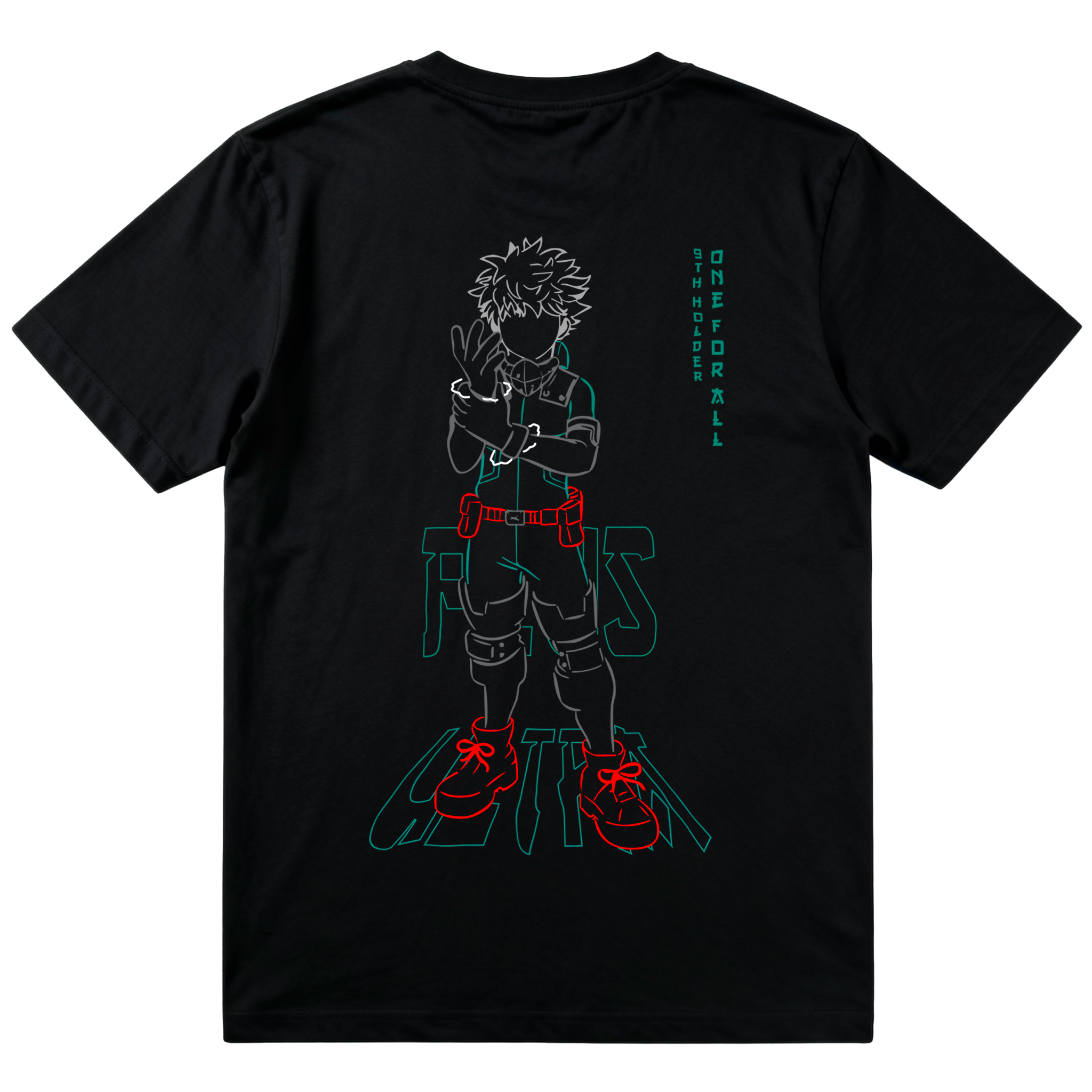 T-Shirt My Hero Academia #1 - Nera 200g