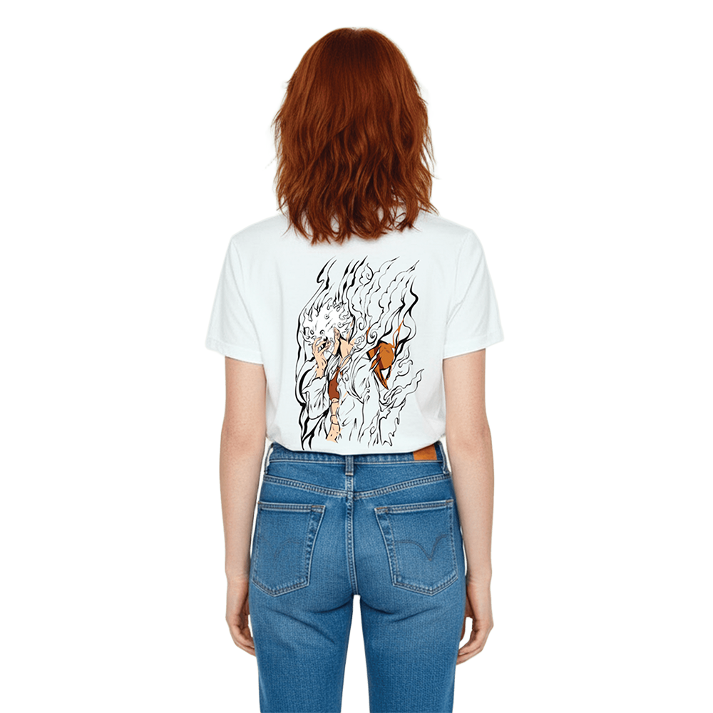 T-Shirt Luffy #2 - One Piece - Bianca 200g