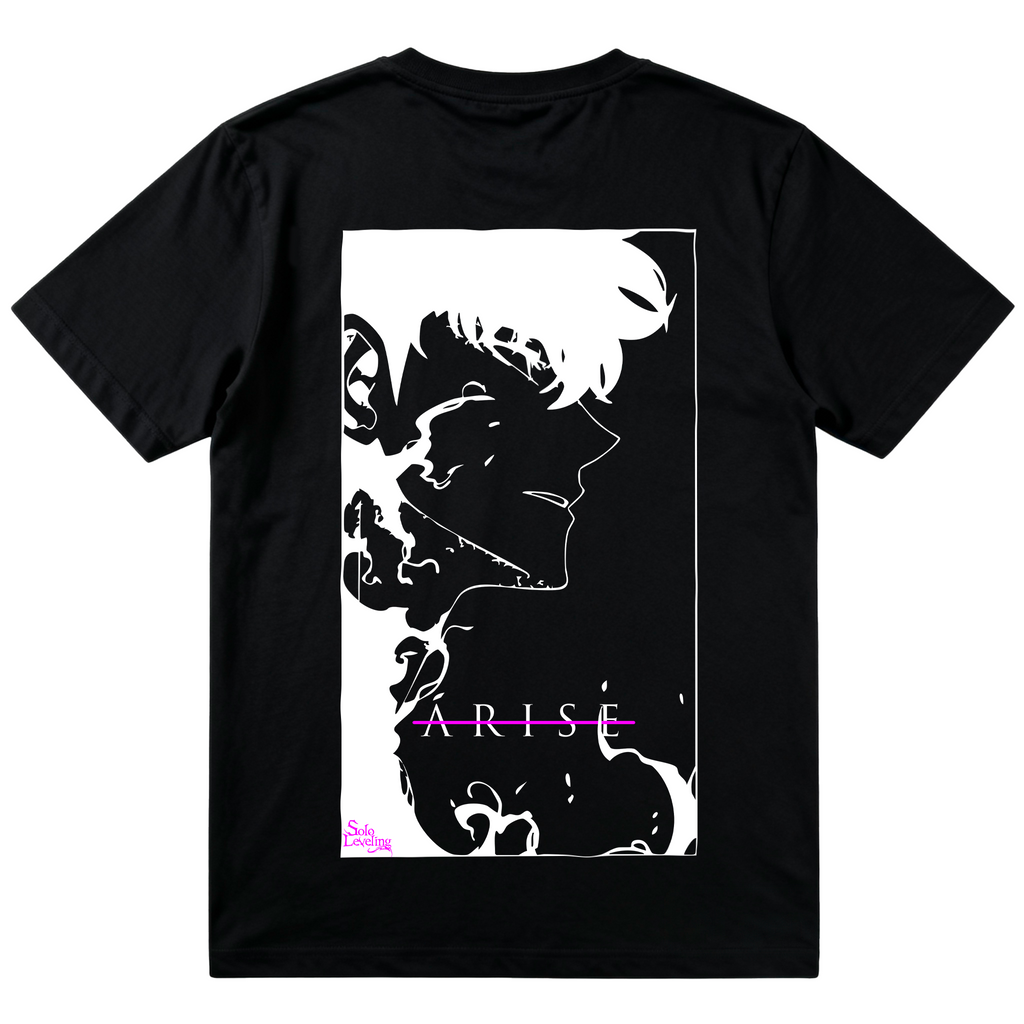 T-Shirt Solo Leveling #1 - Nera 200g