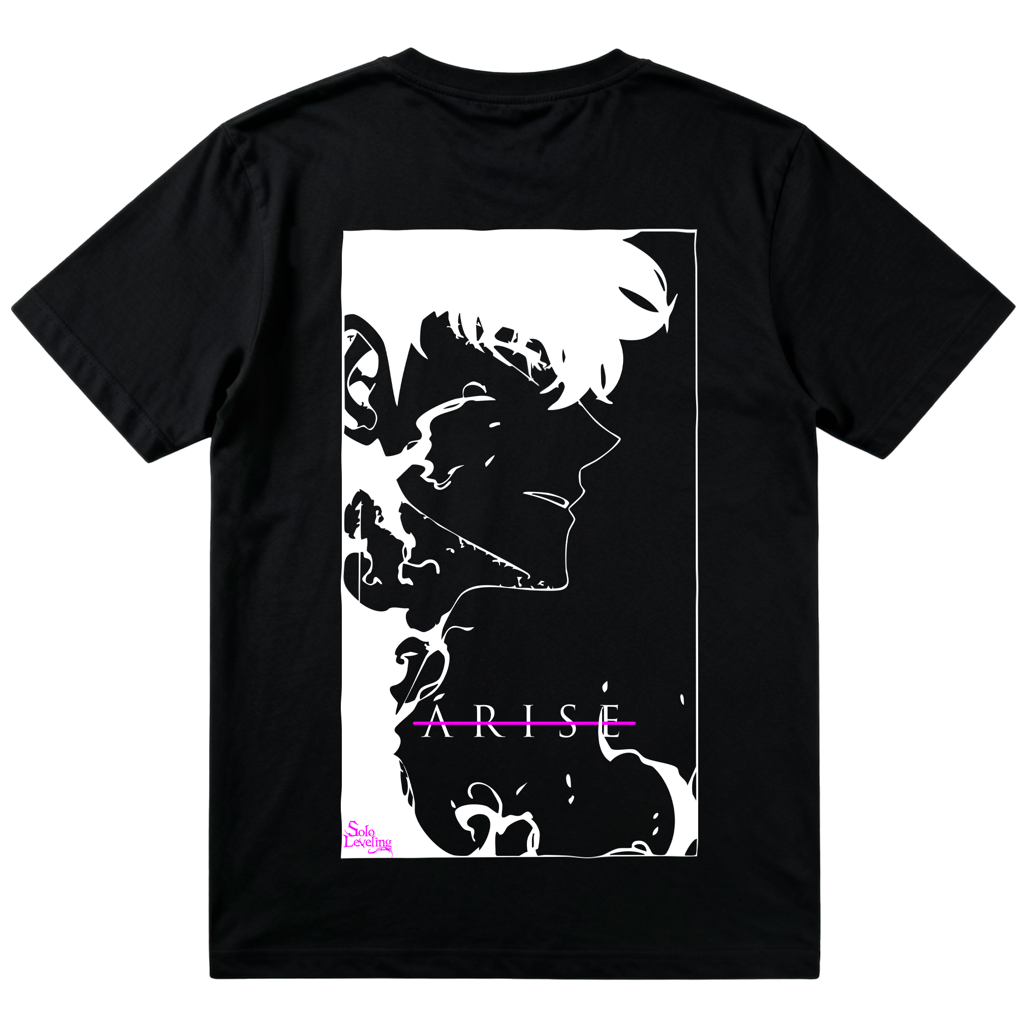 T-Shirt Solo Leveling #1 - Nera 200g