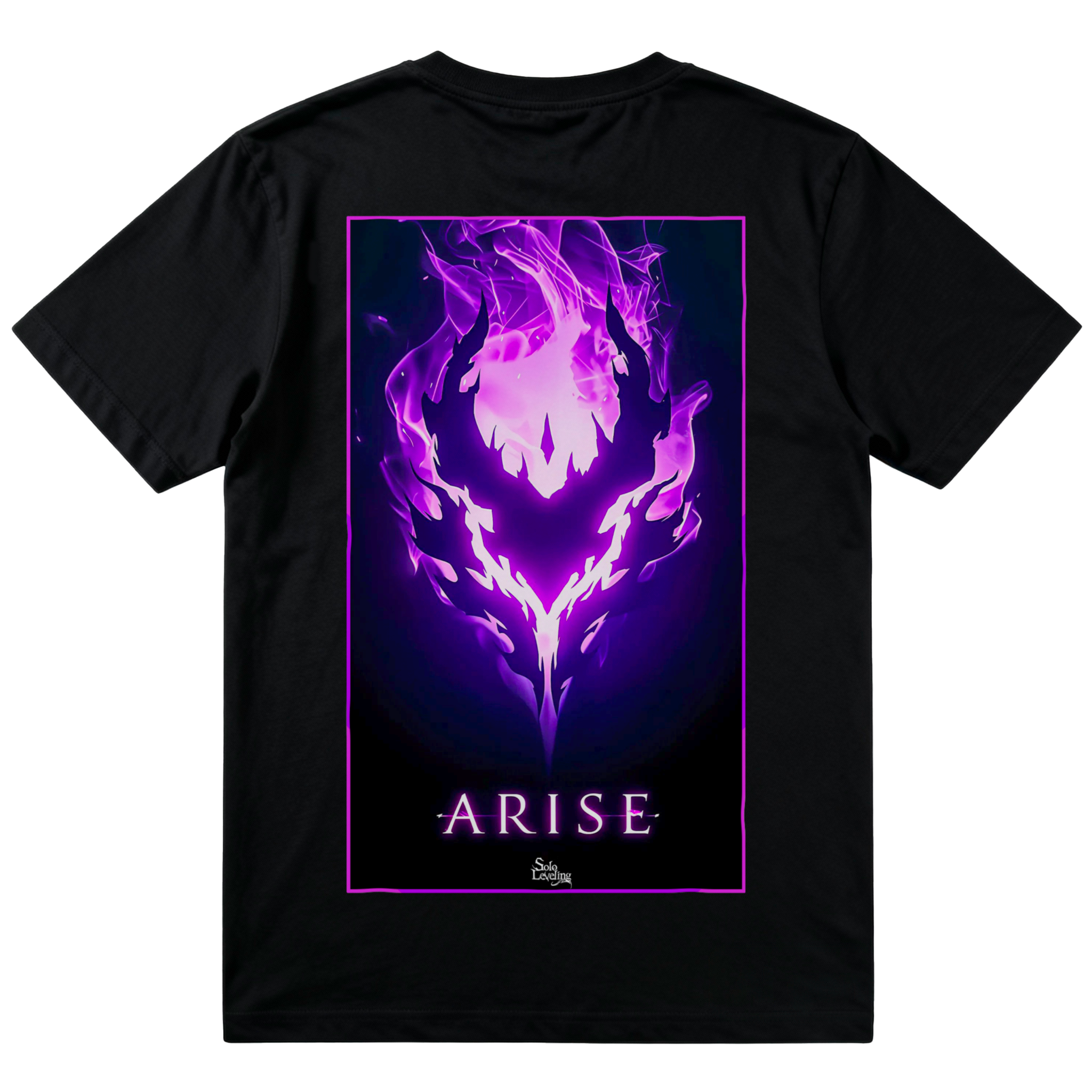 T-Shirt Solo Leveling #2 - Nera 200g