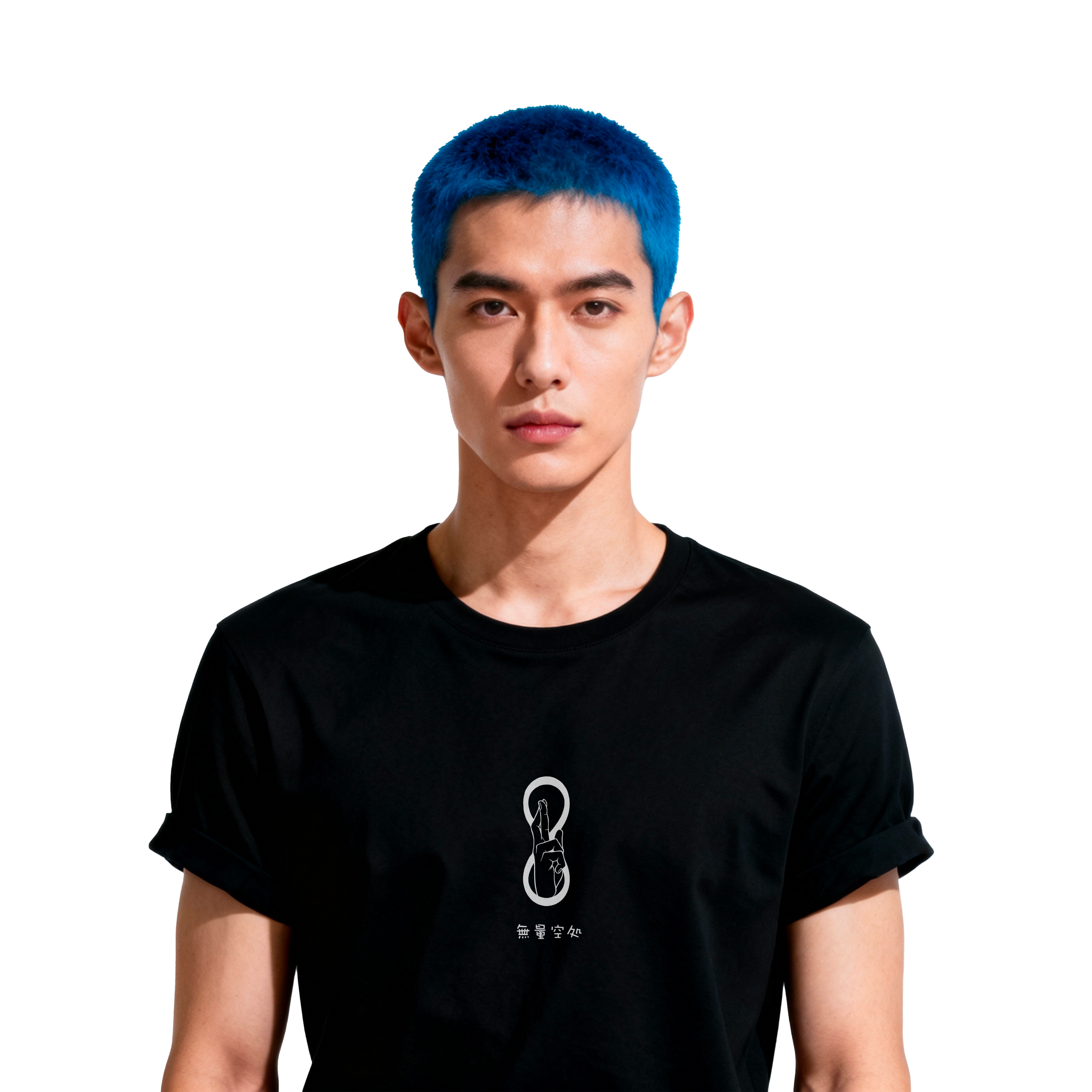 T-Shirt Satoru Gojo #1 - Jujutsu Kaisen - Nera 200g