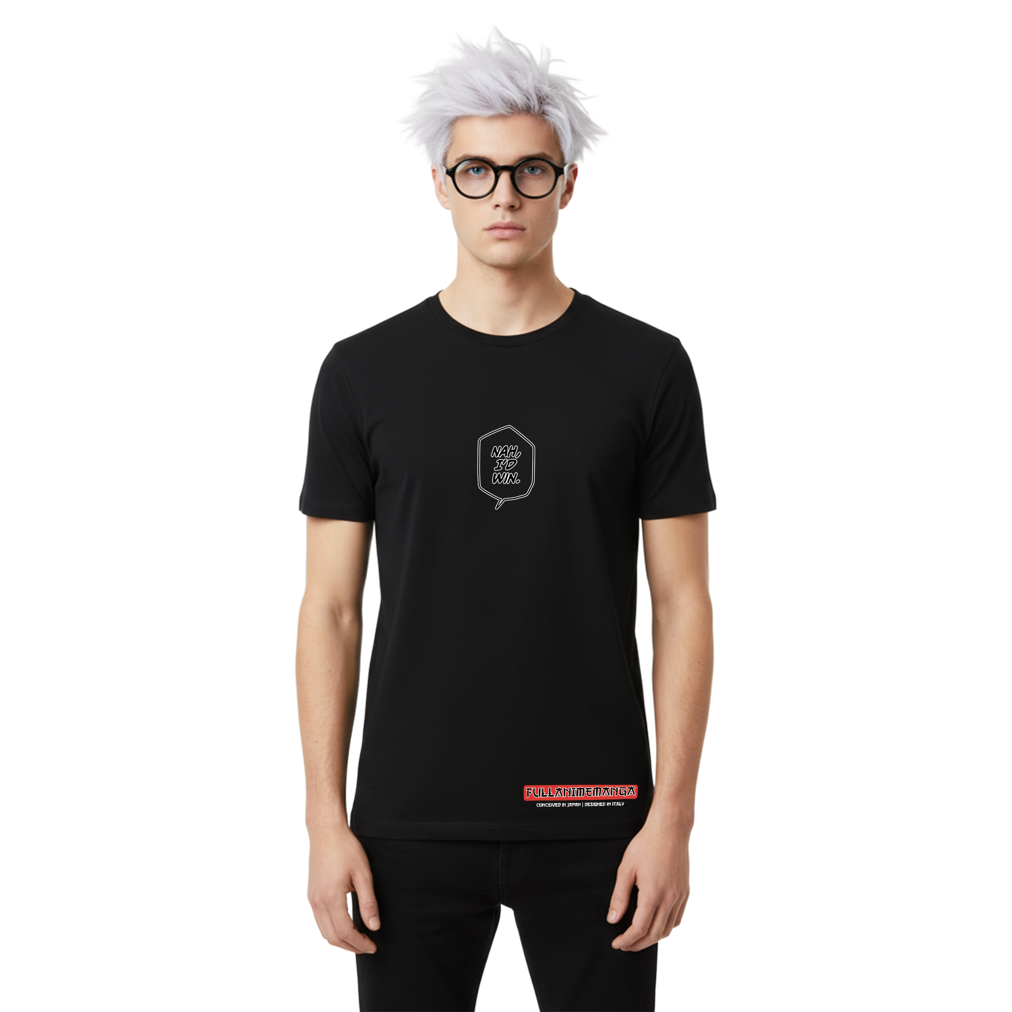 T-Shirt Satoru Gojo #2 - Jujutsu Kaisen - Nera 200g
